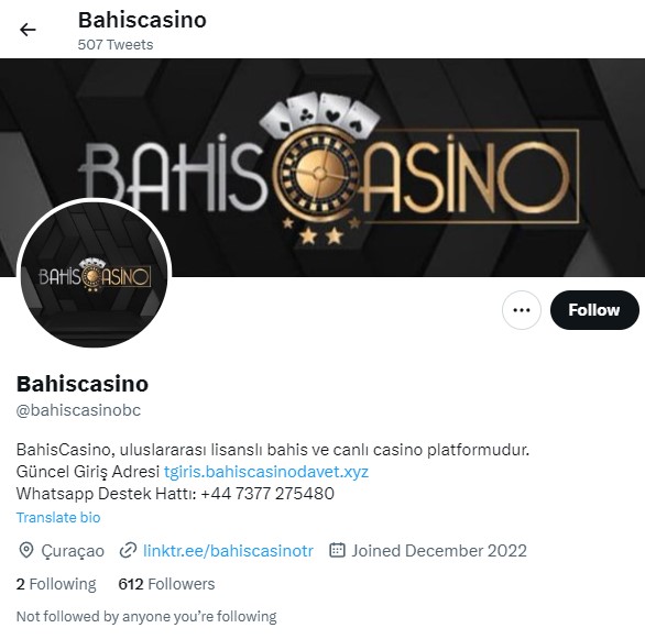 Bahiscasino Twitter