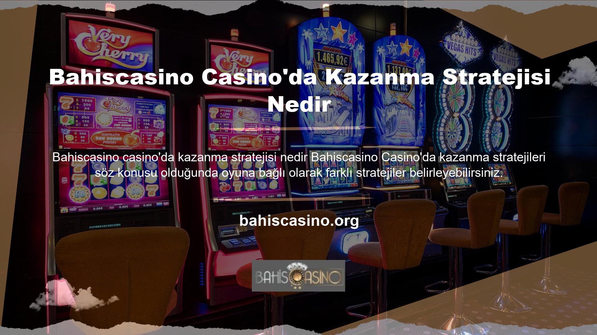 Casino hizmetindeki tüm oyunlar yazılım kullanılarak geliştirilmektedir